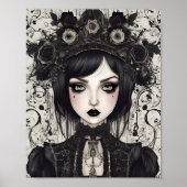 Gothic doet het gezicht herleven poster (Voorkant)