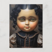 Gothic Doll Briefkaart - Strange Charm (Voorkant)