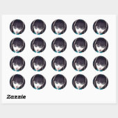 Gothic Doll Grunge Sticker (Vel)