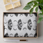 Gothic doodshoofd hawkmot tissuepapier (Geschenk)