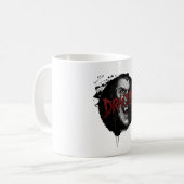 Gothic Dracula Vampire Mug - Vintage Horror (Devant gauche)