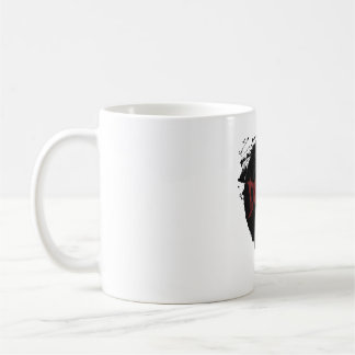 Gothic Dracula Vampire Mug - Vintage Horror