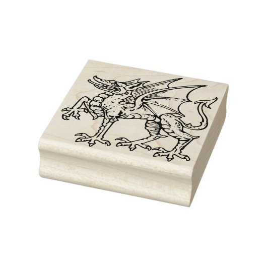 Gothic Dragon Art Stempel (Stempel)
