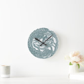 Gothic Dragon Clock Ronde Klok (Huis)
