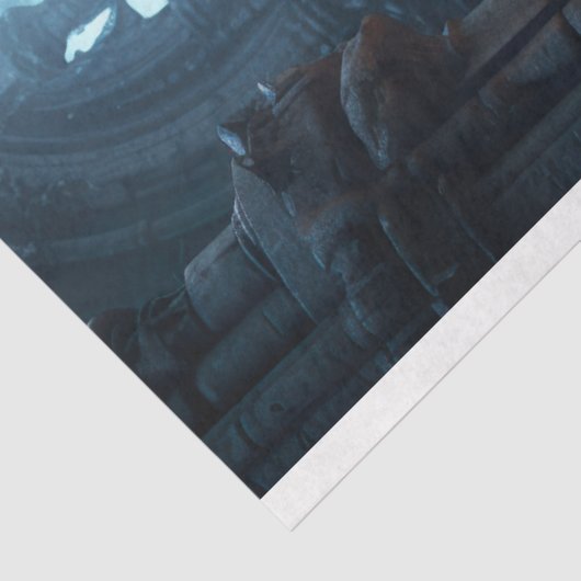 Gothic Dragonfly 3 Decoupage papier (Detail)