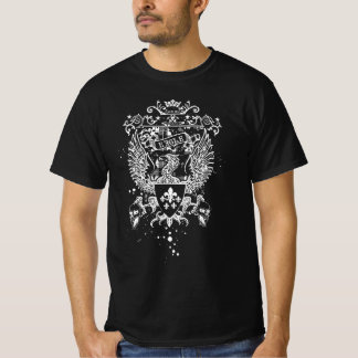 Gothic Eagle Crest - Spookachtige Heraldische sche T-shirt