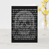 Gothic Edgar Allan E Memento Mori Skull Halloween  Kaart (Gele Bloem)