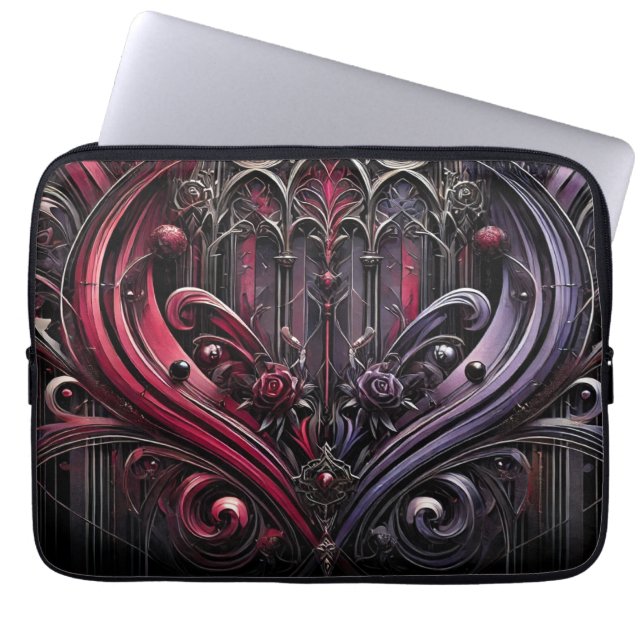 Gothic Electronics Sleeve met Cathedral Design (Voorkant)