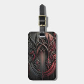 Gothic Elegance Bagagelabel (Voorkant verticaal)