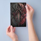 Gothic Elegance Custom Flyer (Hand)