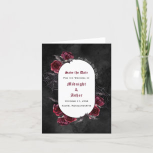Gothic Elegant Black tot de dood ons helpen bij he Aankondiging