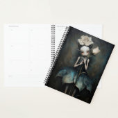 Gothic Enchanted Fairy Holding White Rose (Devant avec enveloppe)