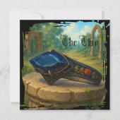 Gothic engagement gift kaart (Voorkant)