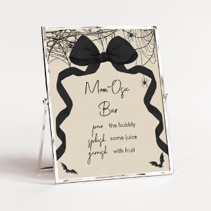Gothic enge kleine Boo Moeder Osa Bar bord Poster