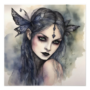 Gothic Fae Foto Afdruk
