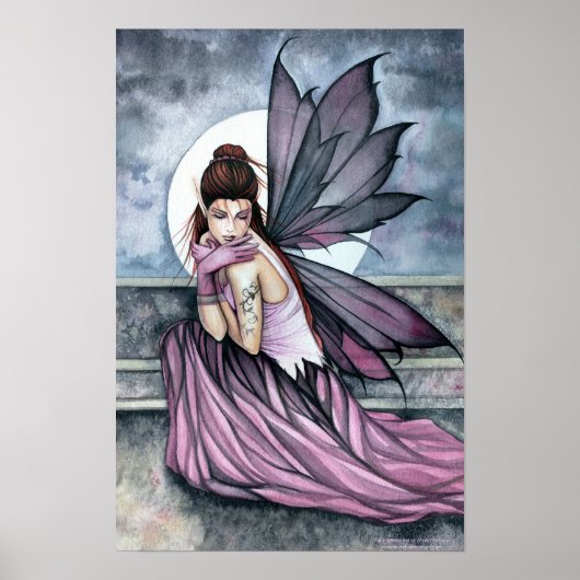 Gothic Fairy Art Poster by Molly Harrison (Devant)