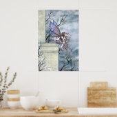 Gothic Fairy Art Poster van Molly Harrison (Keuken)