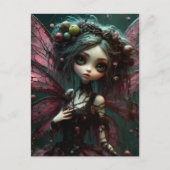 Gothic Fairy Briefkaart (Voorkant)