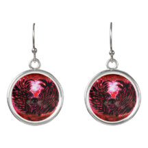 Gothic Fairy Cat Earings