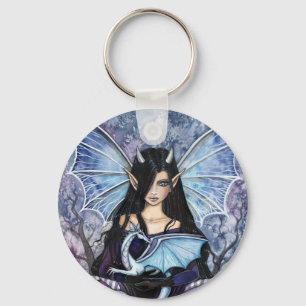 Gothic Fairy Dragon Sleutelhanger van Molly Harris