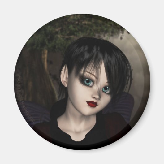 Gothic Fairy Magnet Magneet (Voorkant)