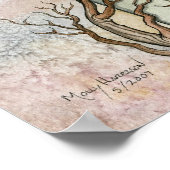 Gothic Fairy Moon Celestial Poster Print (Hoek)