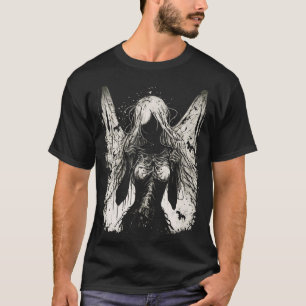 Gothic Fairy Witch Fairycore Horror Occult Dark Ae T-shirt