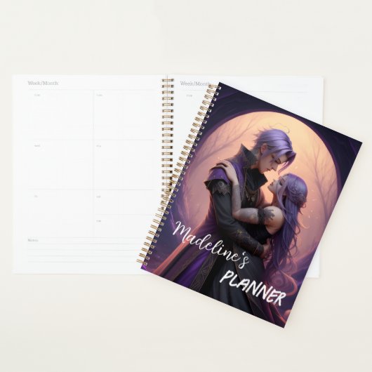 Gothic Fantasy Anime Koppel Planner (Display)