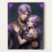 Gothic Fantasy Anime Koppel Planner (Achterkant)