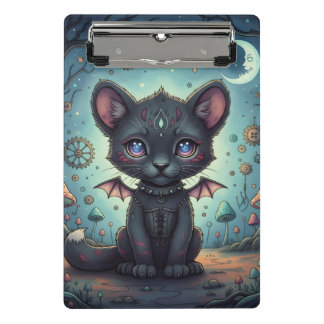 Gothic Fantasy Baby KitBat Mini Klembord