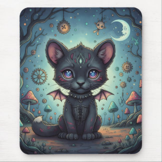 Gothic Fantasy Baby KitBat Muismat