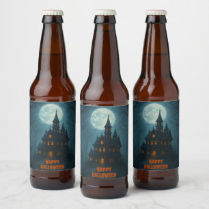 Gothic Fantasy Bezienswaardigheden Castle & Mist Bier Etiket