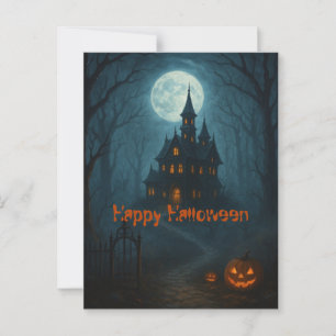 Gothic Fantasy   Bezienswaardigheden Castle & Mist Briefkaart