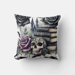 Gothic Fantasy boekenliefhebber Kussen
