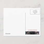 Gothic Fantasy Dragon Girl Art Briefkaart (Achterkant)