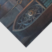 Gothic Fantasy Tarot Reader's Room & White Owl Tissuepapier (Detail)