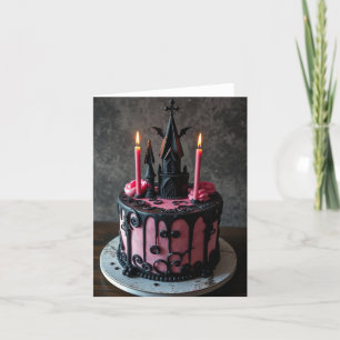 Gothic Feestdagen Kaart