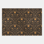  Gothic Floral Inpakpapier Vel (Voorkant 3)