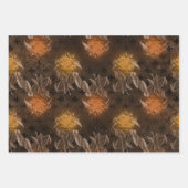  Gothic Floral Inpakpapier Vel (Voorkant)