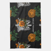  Gothic Floral op maat Theedoek (Verticaal)