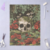 Gothic Forest Schedel Decoupage Tissuepapier (Craft)