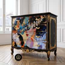 Gothic Frankenstein Bruid Meubel Decoupage