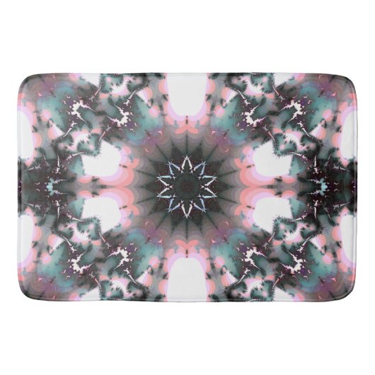 Gothic Frozen Winter Spider Web Badmat (Voorkant)