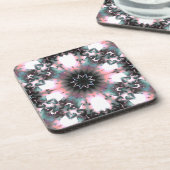 Gothic Frozen Winter Spider Web Bier Onderzetter (Linkerzijde)