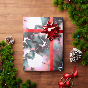 Gothic Frozen Winter Spider Web Cadeaupapier