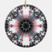 Gothic Frozen Winter Spider Web Keramisch Ornament (Achterkant)