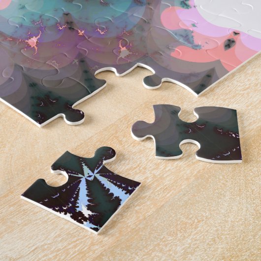 Gothic Frozen Winter Spider Web Legpuzzel (Zijkant)