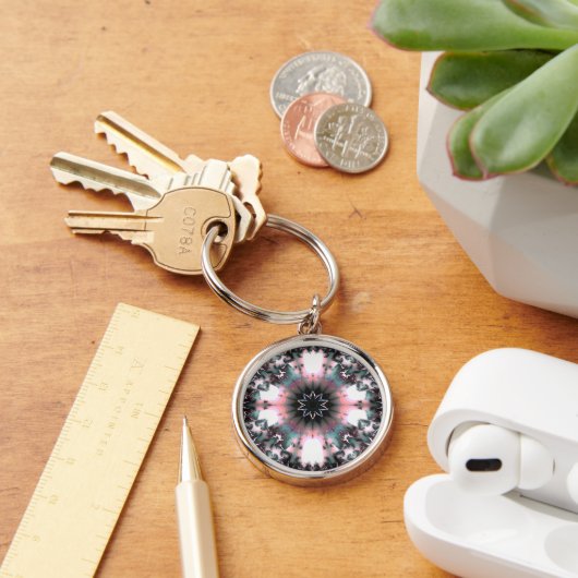 Gothic Frozen Winter Spider Web Sleutelhanger (Bureau)