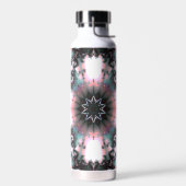 Gothic Frozen Winter Spider Web Waterfles (Links)