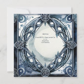 GOTHIC FULLMOON HANDFASTING UITNODIGINGEN CELTIC (Achterkant)
